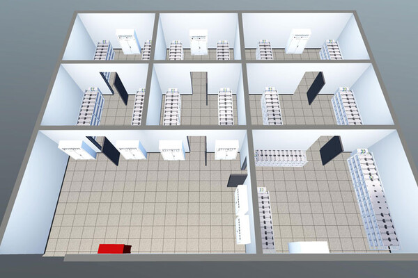 3D可視機房動環(huán)平臺方案